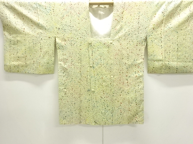 JAPANESE KIMONO / MICHIYUKI COAT / SHBORI / ABSTRACT PATTERN 
